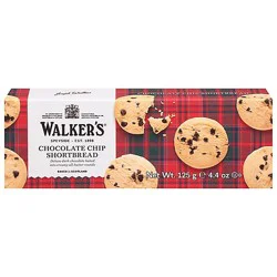 Walkers Pure Butter Chocolate Chip Shortbread, 4.4 Oz - 4.4 Oz
