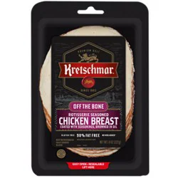 Kretschmar Pre-Sliced Chicken Breast Off The Bone - 8 Oz