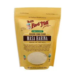 Bobs Red Mill Organic Masa Harina Flour Corn Golden - 24 Oz
