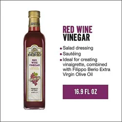 Filippo Berio Red Wine Vinegar - 16.9 Fl. Oz.