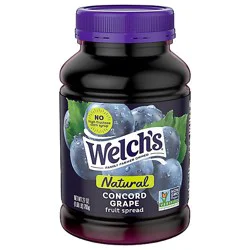 Welch Natural Grape Spreads - 27 Oz