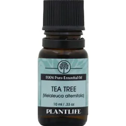 Plantlife 100% Pure Essential Oil - Tea Tree, 0.34 Fz - 0.34 Fl. Oz.