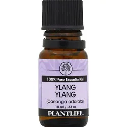 Plantlife 100% Pure Essential Oil - Ylang Ylang, 0.34 Fz - 0.34 Fl. Oz.