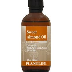 Plantlife Carrier Oil Sweet Almond Oil, 4 Fz - 4 Fl. Oz.