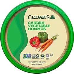 Cedars Garden Vegetable Hommus - 8 Oz