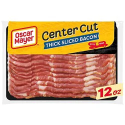 Oscar Mayer Center Cut Thick Sliced Bacon - 12 Oz