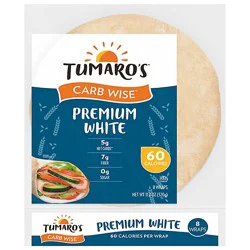 Tumaros Tortillas Low Carbs Multigrain - 8 Count