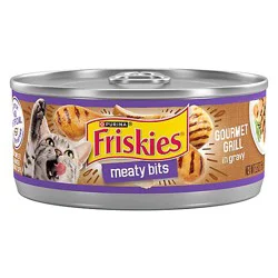 Friskies Cat Food Wet Meaty Bits Mixed Grill - 5.5 Oz