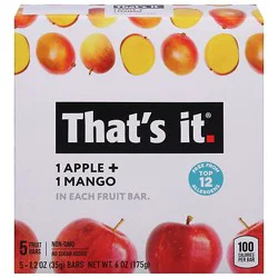 Thats It Bar Apple Maple - 6 Oz