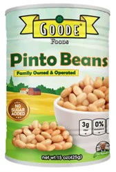 Goode Foods Pinto Beans - 15 Oz
