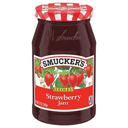 Smucker Sdls Strawberry Jam - 12 Oz