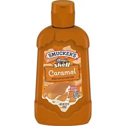 Smuckers Magic Shell Topping Caramel - 7.25 Oz
