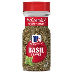 Mccormick Basil Leaves - 1.25 Oz