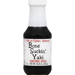 Bone Suckin Yaki Teriyaki Oriental Sauce 13.25 Oz - 13.25 Oz