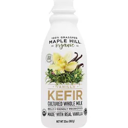 Maple Hill Milk Vanilla Kefir Bottle - 32 Oz