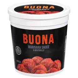 Buona Beef Marinara Meatballs - 32 Oz