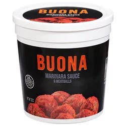 Buona Beef Marinara Meatballs - 32 Oz