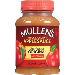 Mullens Applesauce Think & Chunky Original - 24 Oz