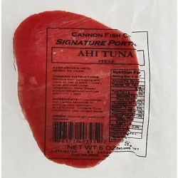 Cannon Fish Co. Ahi Tuna Steak - 6 Oz