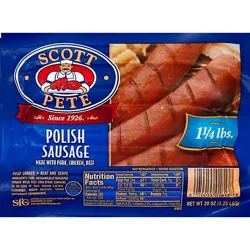 Scott Petersen Polish Sausage - 20 Oz