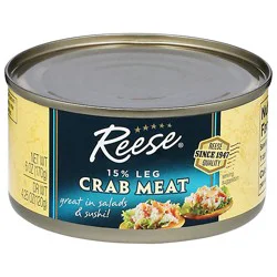 Reese Crab Meat Fancy - 6 Oz