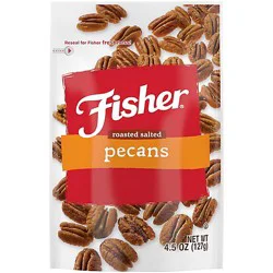 Fisher Roast Mammoth Pecans - 4.5 Oz