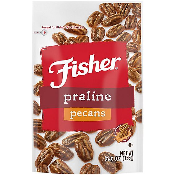 slide 1 of 1, Fisher Praline Peanuts - 5.5 Oz, 5.5 oz
