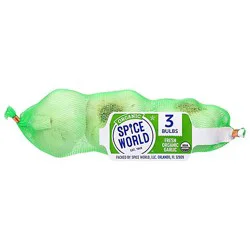 Garlic Grn Msh Organic 3ct - 3 Count