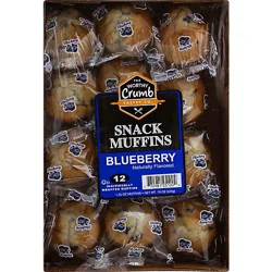 Blueberry Snack Muffin Tray Twc - Each