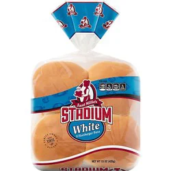 Aunt Millie's Stadium White Hamburger Buns - 8 Count
