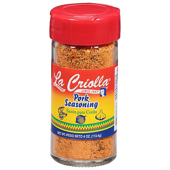 slide 1 of 1, La Criolla Pork Seasoning 4 Oz - 4 Oz, 4 oz