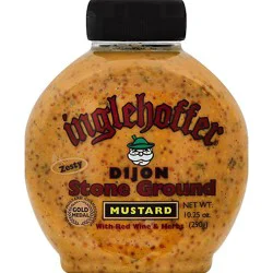 Inglehoffer Mustard Dijon Stone Ground - 10.25 Oz