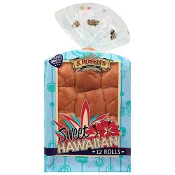 Rosen Rolls Dinner Hawaiian - 12 Oz