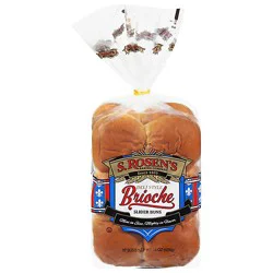 S. Rosens Brioche Slider Buns - 12 Count