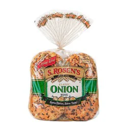 S.rosens Onion Buns - 8 Count