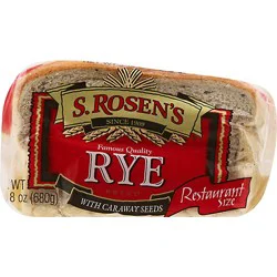 S.rosens Seeded Rye Bread - 24 Oz