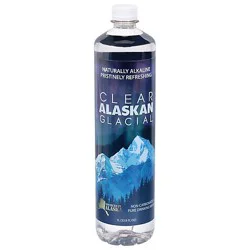 Clear Alaskan Glacial Drinking Water - 1 Liter