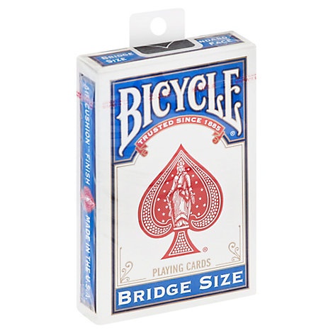 slide 1 of 1, Bicycle Playing Cards Bridge, 1 ct