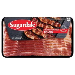 Sugardale Hickory Smoked Bacon - 16 Oz