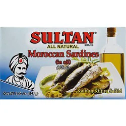 Sultan Sardine In Mild Sauce - 4.37 Oz