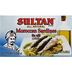 Sultan Sardine In Mild Sauce - 4.37 Oz