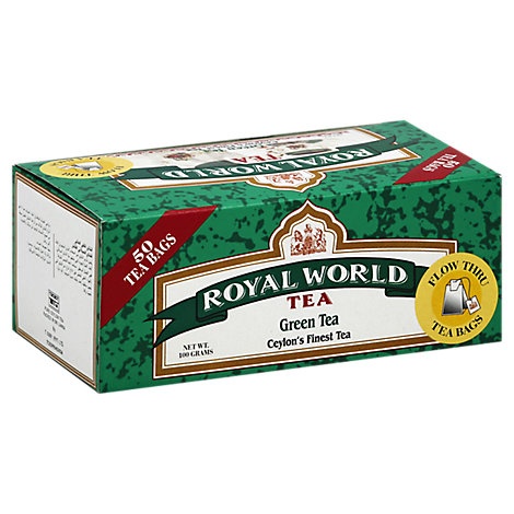 slide 1 of 1, Royal World Green Tea, 50 oz