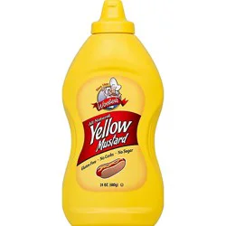 Woebers Yellow Mustard - 24 Oz