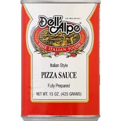 Dell Alpe Domestic Pizza Sauce - 15 Oz