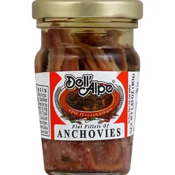 Dell Alpe Anchovies - 2.85 Oz