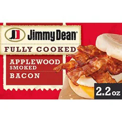 Jimmy Dean Applewood Fully Cooked Bacon - 2.2 Oz