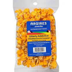 Argires Gourmet Cheese & Caramel Popcorn - 3.35 Oz