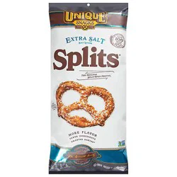 Unique Xtra Salt Pretzel Splits - 11 Oz