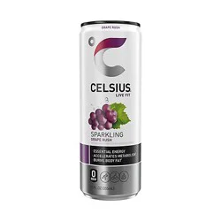 Celsius Energy Drink Grape - 12 Fl. Oz.