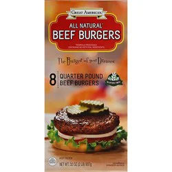 Great American Quarter Pounder Burger - 2 Lb